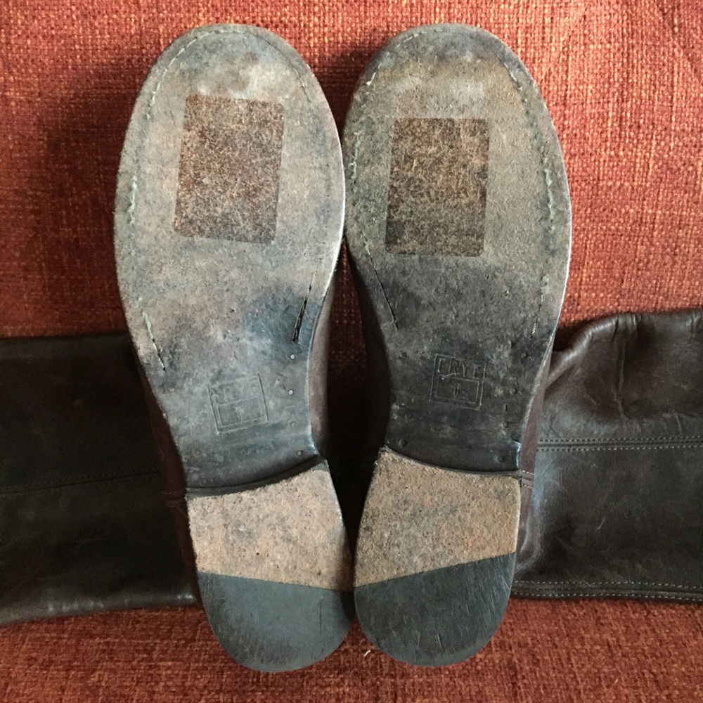 Frye // Mellisa Button Boot Distressed Slate View 5
